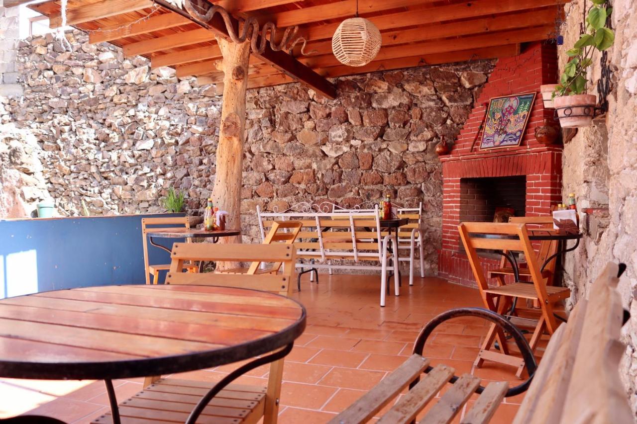 Hospedaje Pizza Azul Catorce Exteriér fotografie